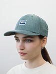 Бейсболка DJINNS арт. 6P TrueFit Cord Mountains (зеленый)